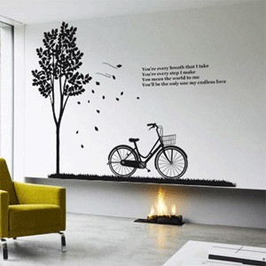 創意墻貼 新奇特時尚產品引領家居裝飾新風尚